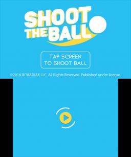 Shoot the Ball Title Screen